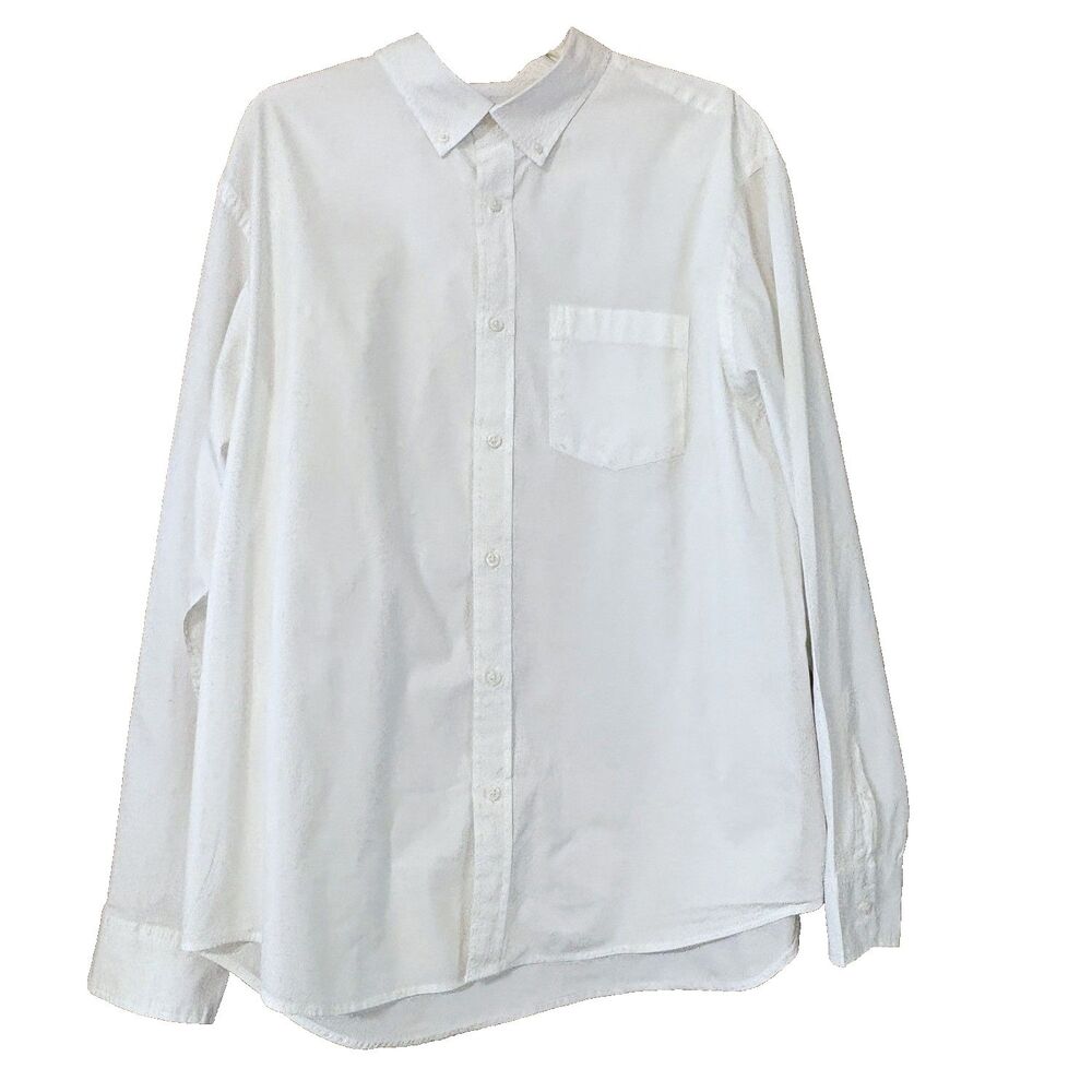Old Navy Mens Everyday Regular Fit Built-In Flex Size XL Button Down Shirt